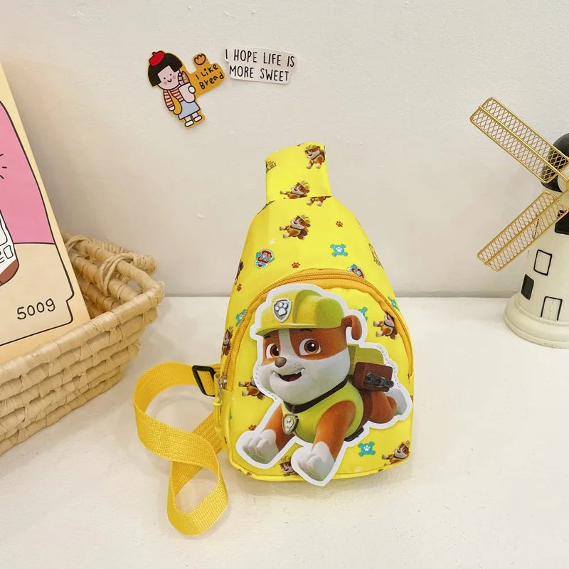 Sac à dos Paw Patrol pour enfants - Mini sac à bandoulière pour garçons et filles, accessoires de costume Paw Patrol, sac pour étudiants, sac bébé