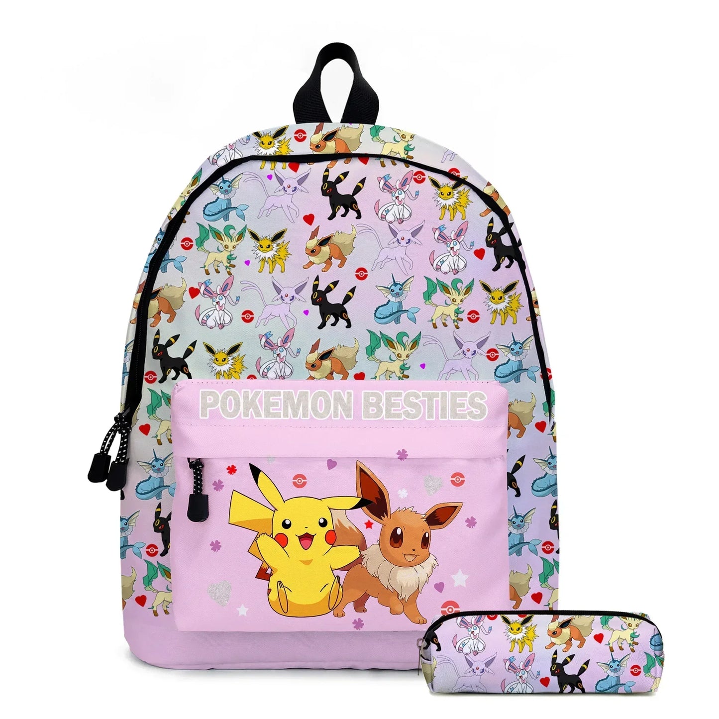 Pokemon School Bags Backpacks Pikachu Anime Figures Kids Bags Big Capacity Travel Bag Girls Boys Christmas Gifts Toys