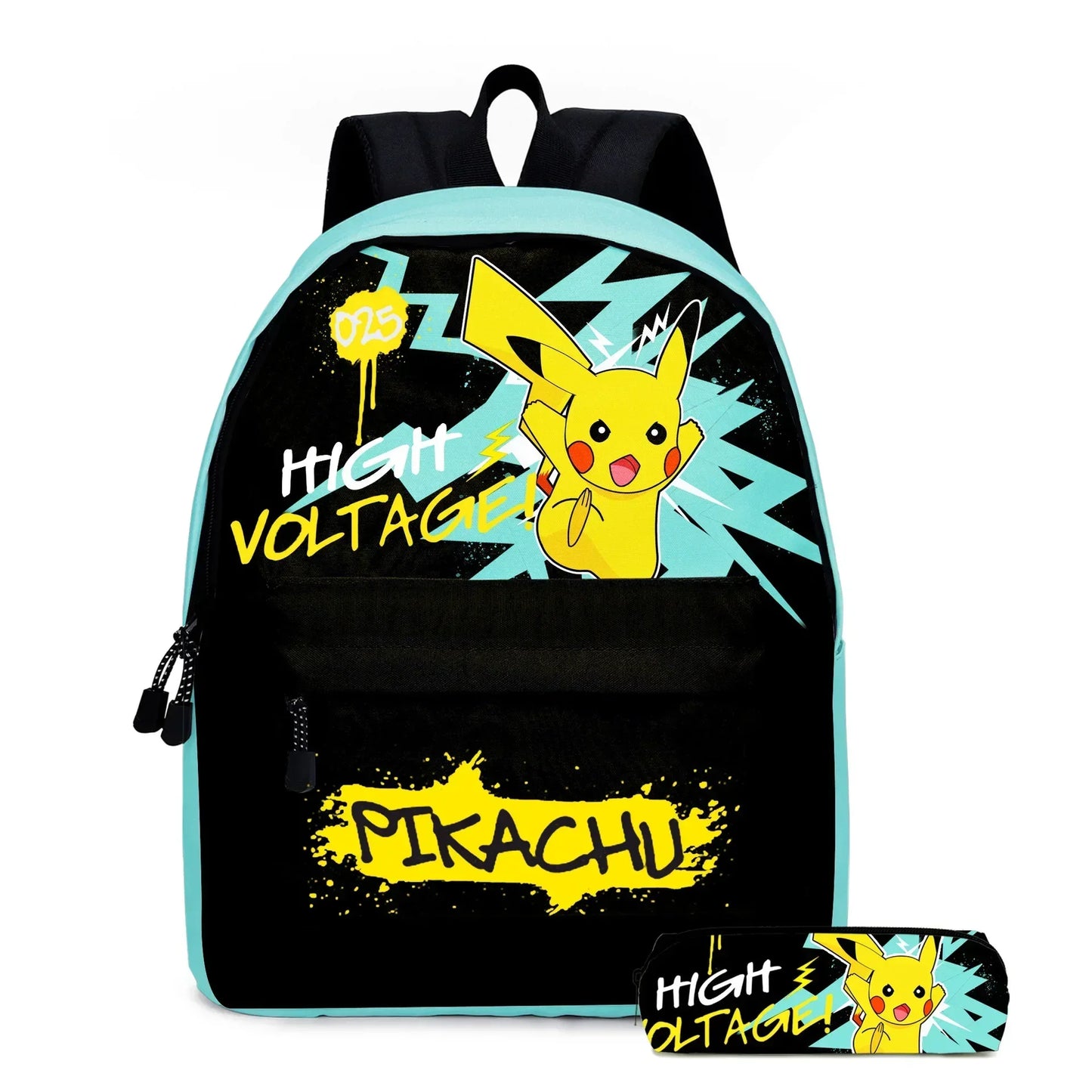Pokemon School Bags Backpacks Pikachu Anime Figures Kids Bags Big Capacity Travel Bag Girls Boys Christmas Gifts Toys