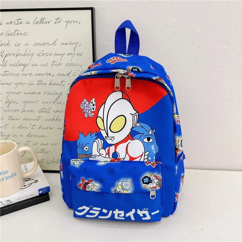Sac à dos Spiderman Anime Super Héros Sac d'école pour étudiants Sac à dos Cartoon pour élève de maternelle