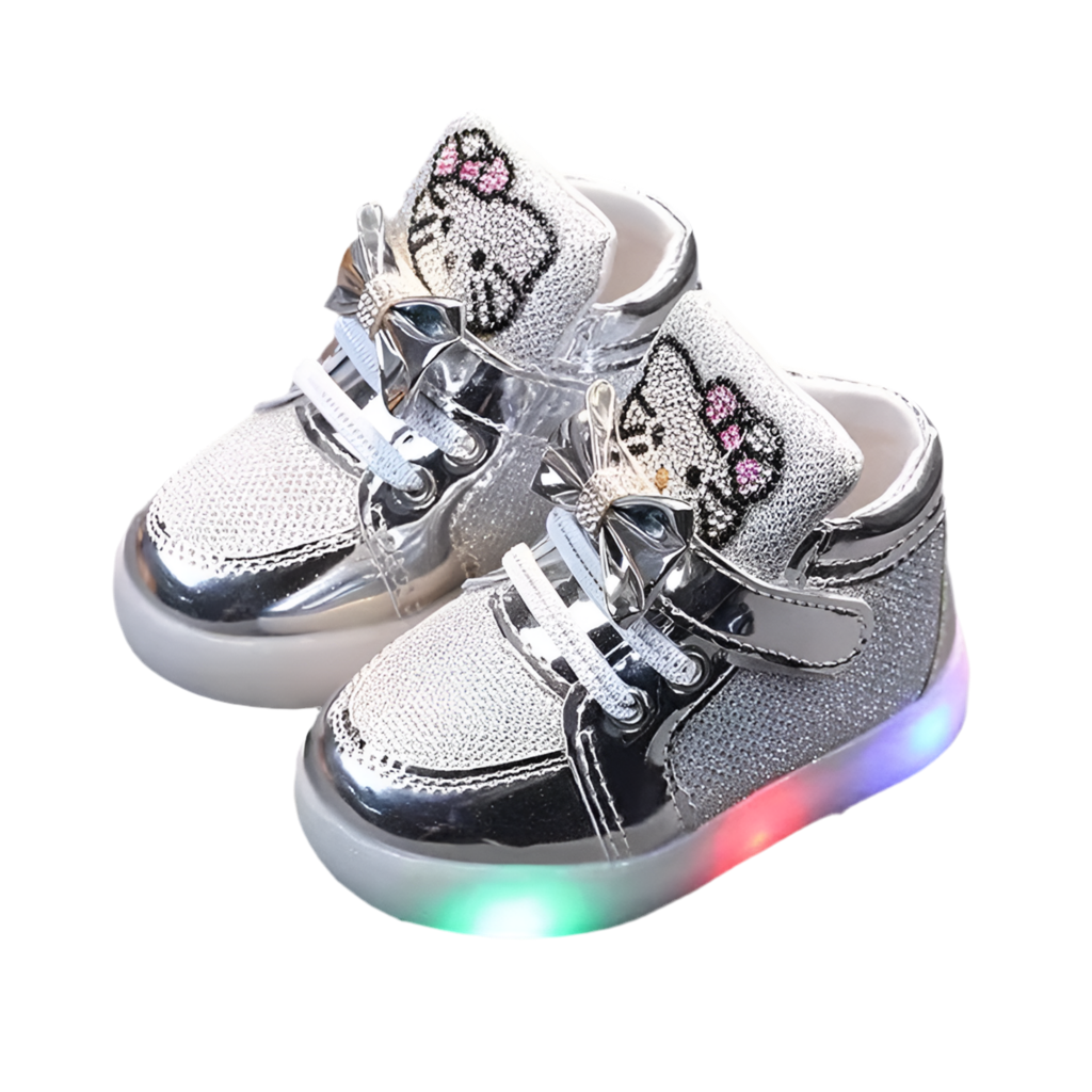 Sneakers Lumineuses pour Enfants – Hello Kitty École Des Héros