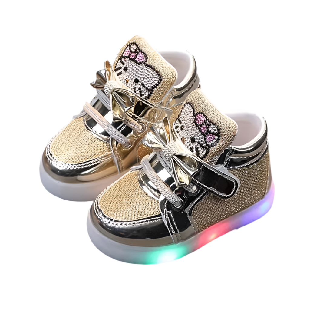 Sneakers Lumineuses pour Enfants – Hello Kitty École Des Héros