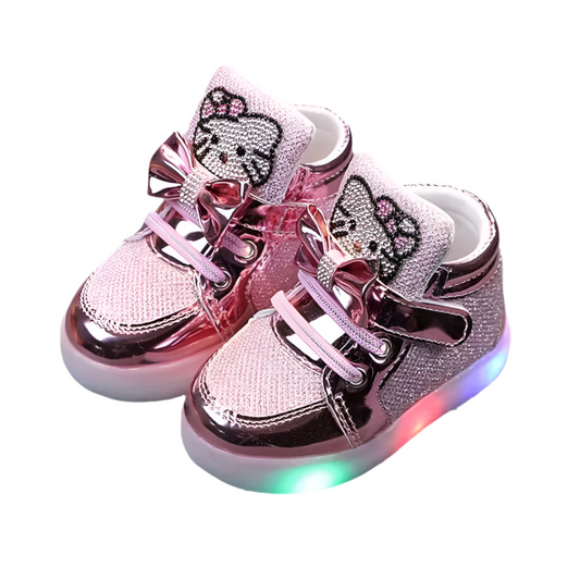 Sneakers Lumineuses pour Enfants – Hello Kitty École Des Héros