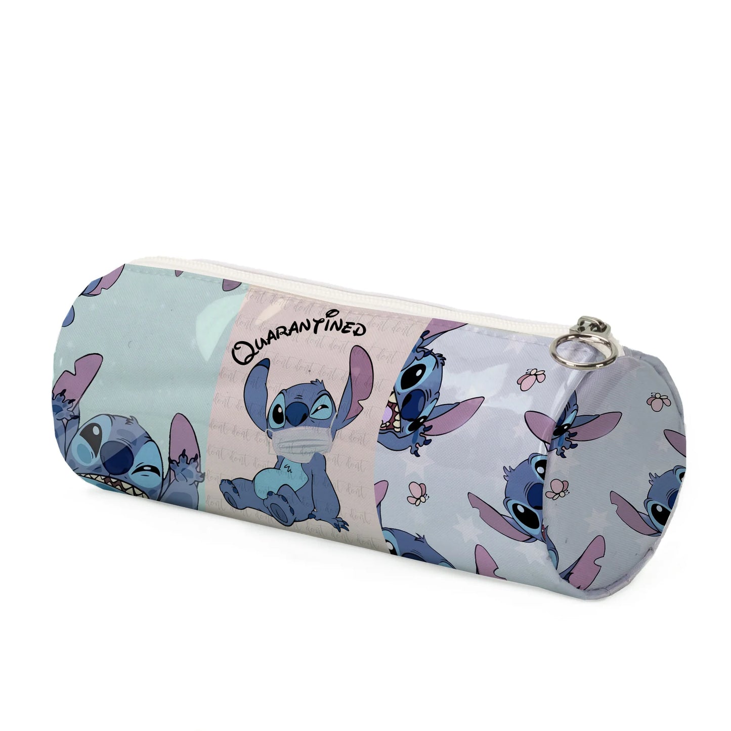 Disney Stitch Anime Pen Bag Pencil Cases for Children Cartoon Lilo & Stitch Large Capacity Stationery Storage Bag Students Gift