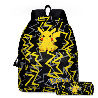 Pokemon School Bags Backpacks Pikachu Anime Figures Kids Bags Big Capacity Travel Bag Girls Boys Christmas Gifts Toys