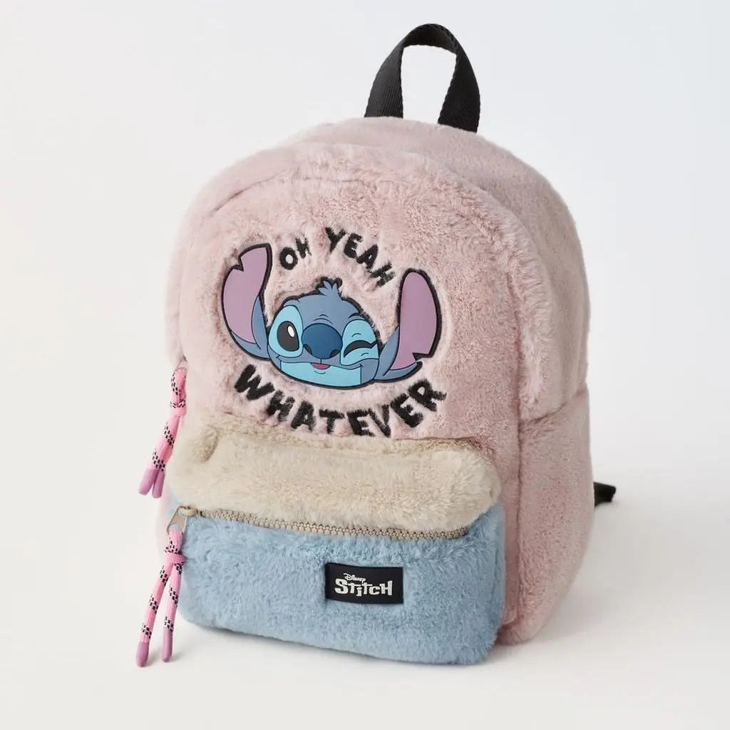 Sac à dos en toile Mickey Mouse mignon et dessiné mode pour femmes, sac d'école Minnie à grande capacité, mochila pour filles