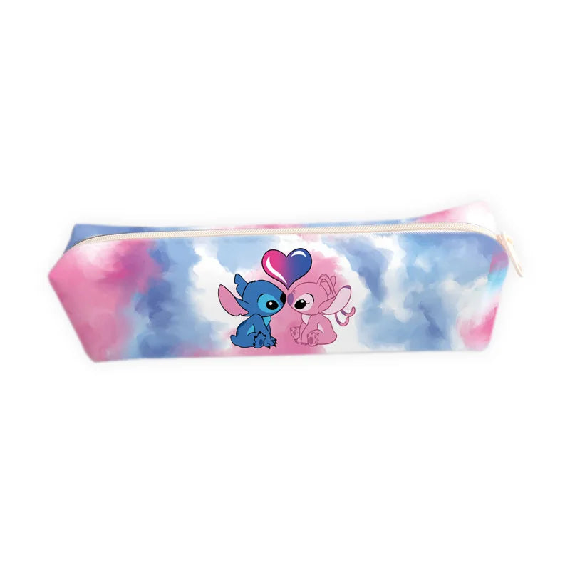 Anime Stitch Kuromi Melody Pencil Case Kawaii Pen Bag Cartoon Students Storage Bag Stationery Back to School Christmars Gift