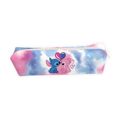 Anime Stitch Kuromi Melody Pencil Case Kawaii Pen Bag Cartoon Students Storage Bag Stationery Back to School Christmars Gift
