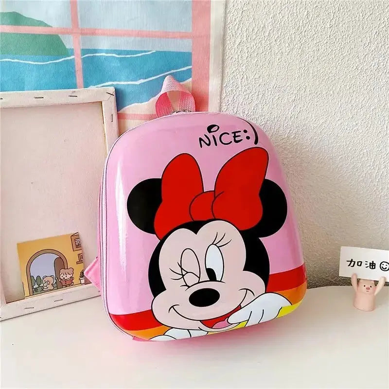 Sac à dos pour enfants Mickey 'S New, sac à dessiner en coquille dure Elsa pour filles,