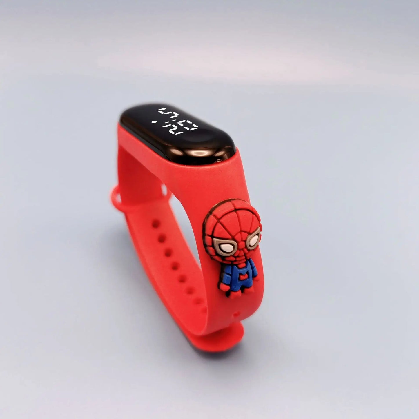 Disney Stitch LED Waterproof Kids Digital Watch Spiderman Hulk Children Watch Sports Touch Electronic Watch Kids Gifts
