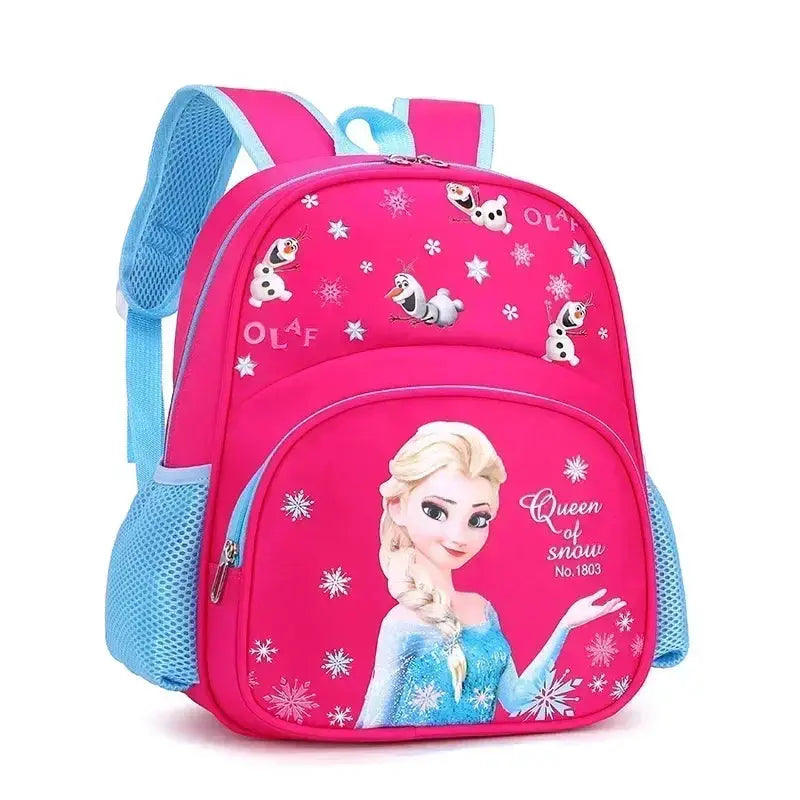 Sac à dos d'école maternelle Frozen Elsa pour garçons et filles, sac à dos mignon pour les élèves de l'école primaire