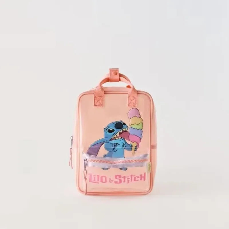 Sac à dos en toile Mickey Mouse mignon et dessiné mode pour femmes, sac d'école Minnie à grande capacité, mochila pour filles