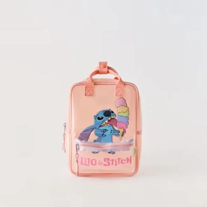 Sac à dos en toile Mickey Mouse mignon et dessiné mode pour femmes, sac d'école Minnie à grande capacité, mochila pour filles