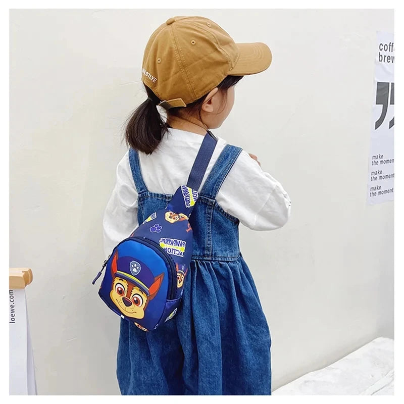 Sac à dos Paw Patrol pour enfants - Mini sac à bandoulière pour garçons et filles, accessoires de costume Paw Patrol, sac pour étudiants, sac bébé