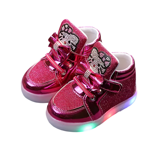 Sneakers Lumineuses pour Enfants – Hello Kitty École Des Héros