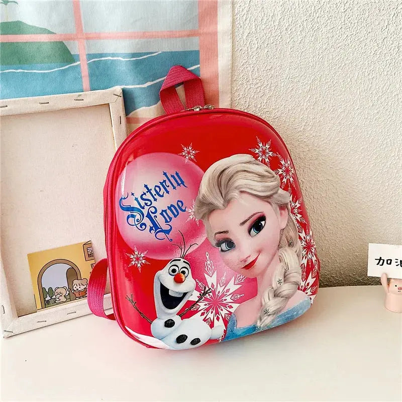Sac à dos pour enfants Mickey 'S New, sac à dessiner en coquille dure Elsa pour filles,