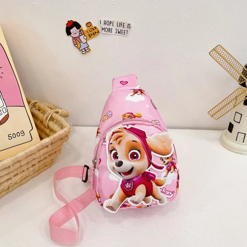 Sac à dos Paw Patrol pour enfants - Mini sac à bandoulière pour garçons et filles, accessoires de costume Paw Patrol, sac pour étudiants, sac bébé