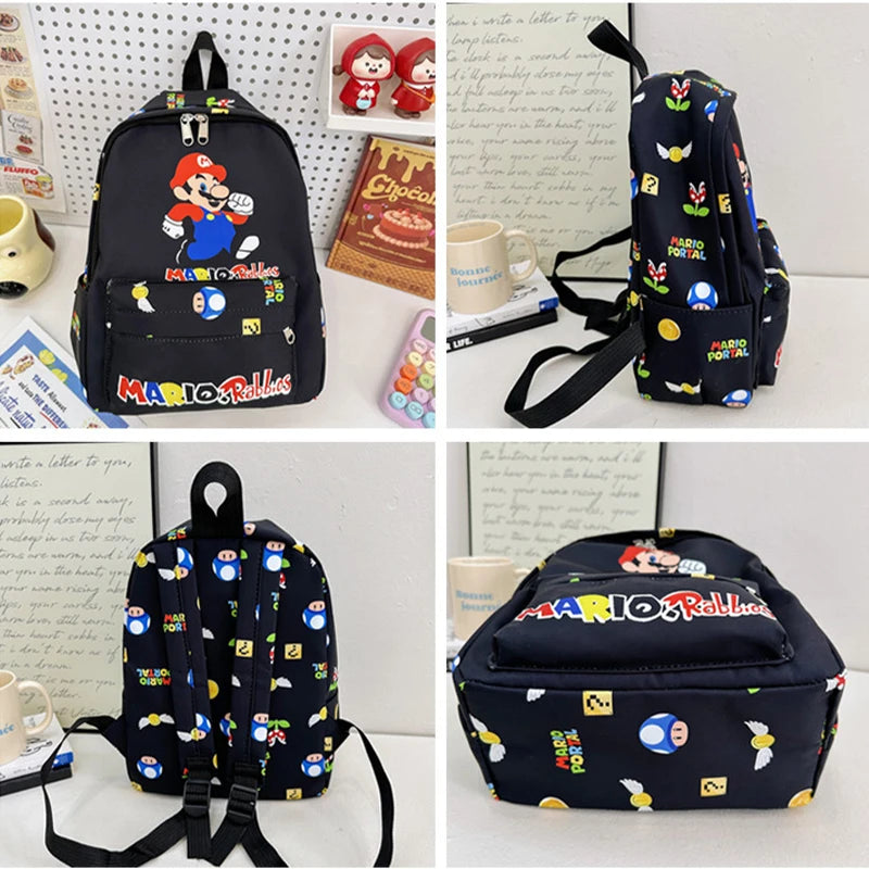 Sac à dos Spiderman Anime Super Héros Sac d'école pour étudiants Sac à dos Cartoon pour élève de maternelle 