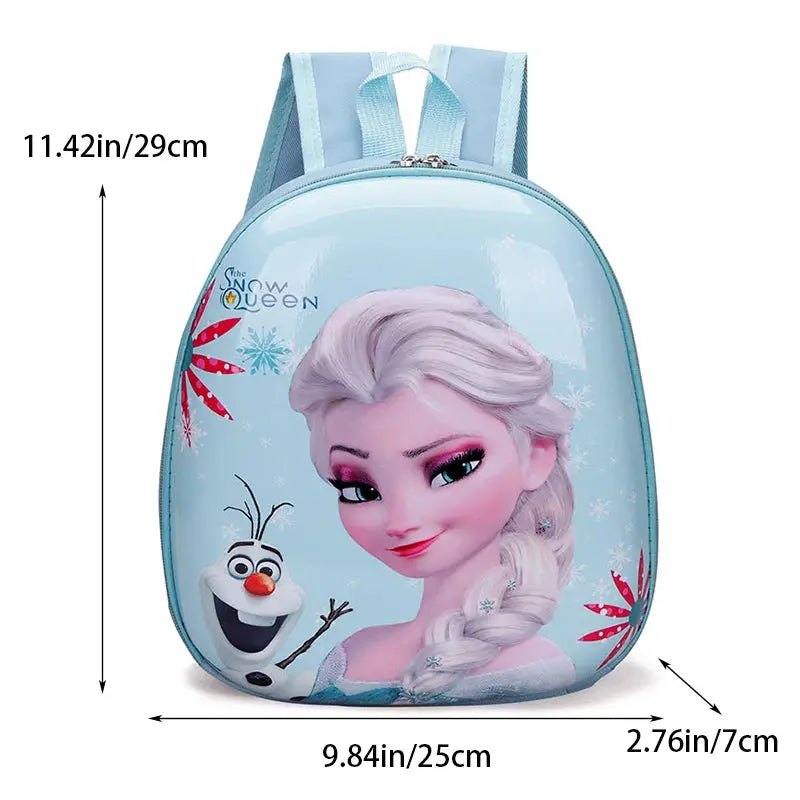 Sac à dos pour enfants Mickey 'S New, sac à dessiner en coquille dure Elsa pour filles,