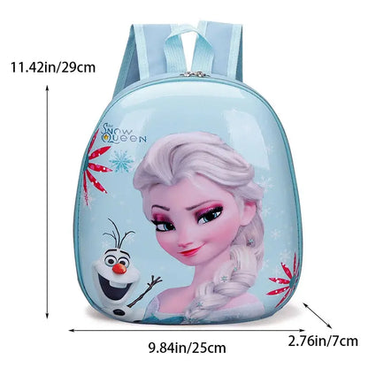 Sac à dos pour enfants Mickey 'S New, sac à dessiner en coquille dure Elsa pour filles,