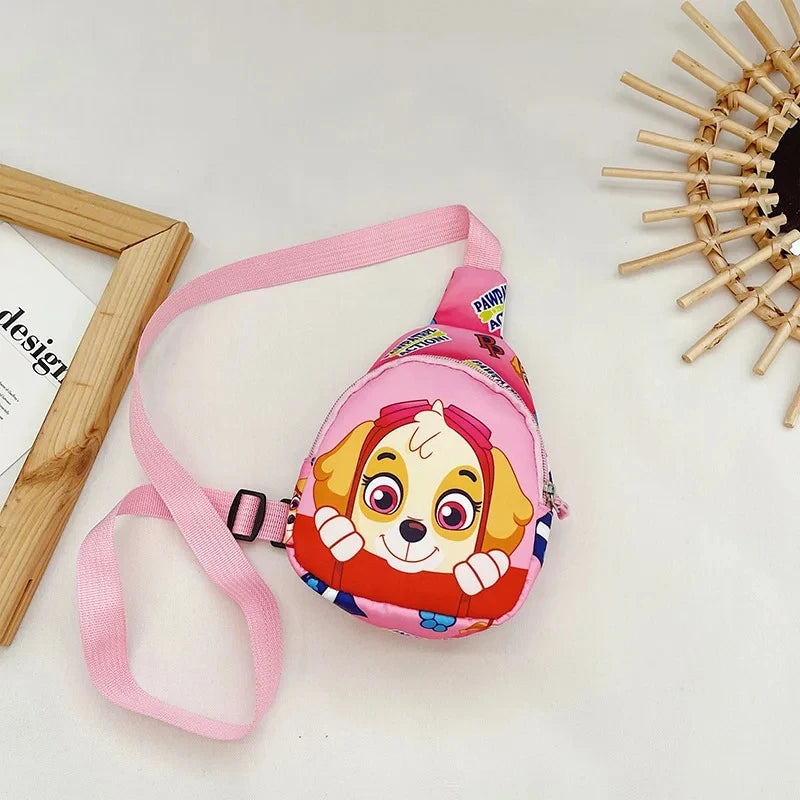 Sac à dos Paw Patrol pour enfants - Mini sac à bandoulière pour garçons et filles, accessoires de costume Paw Patrol, sac pour étudiants, sac bébé